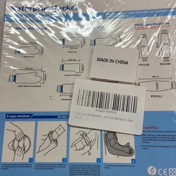 RJCKCC Waterproof Cast/Bandage Protector New - Picture 5 of 7